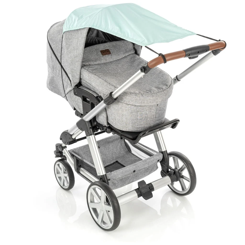 reerKinderwagen Sonnensegel mint/blau