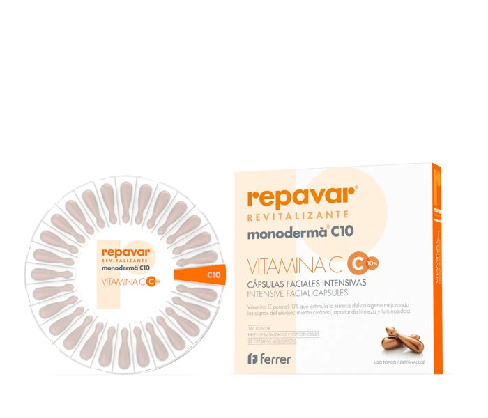 REPAVAR Monoderma Revitalisierend 28 Intensivkapseln