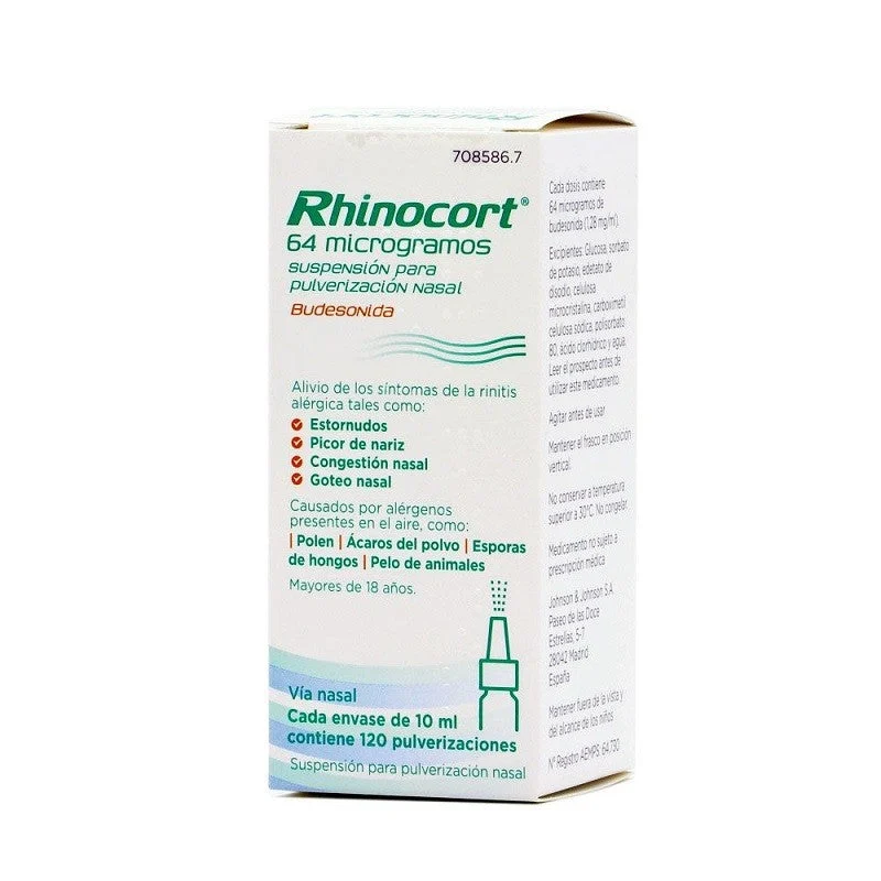 RHINOCORT 64 mcg Suspension zur Herstellung eines Nasensprays, 120 Dosen