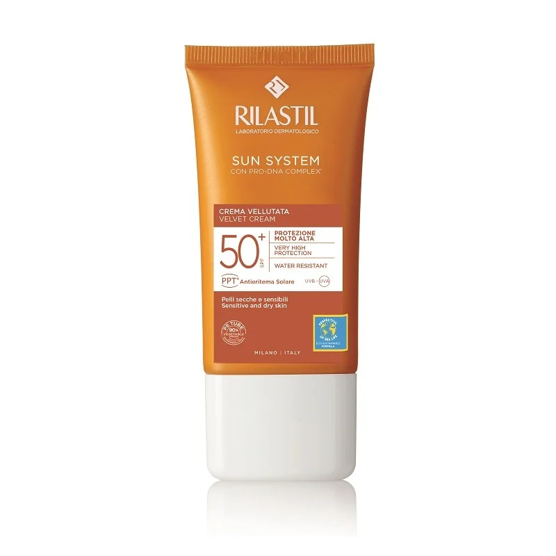 RILASTIL SUN SYSTEM SPF50+ Velluto Gesichtscreme 50ml