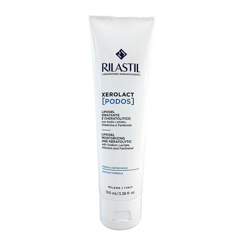 RILASTIL Xerolact Podos Feuchtigkeitsspendendes und keratolytisches Lipogel 100 ml