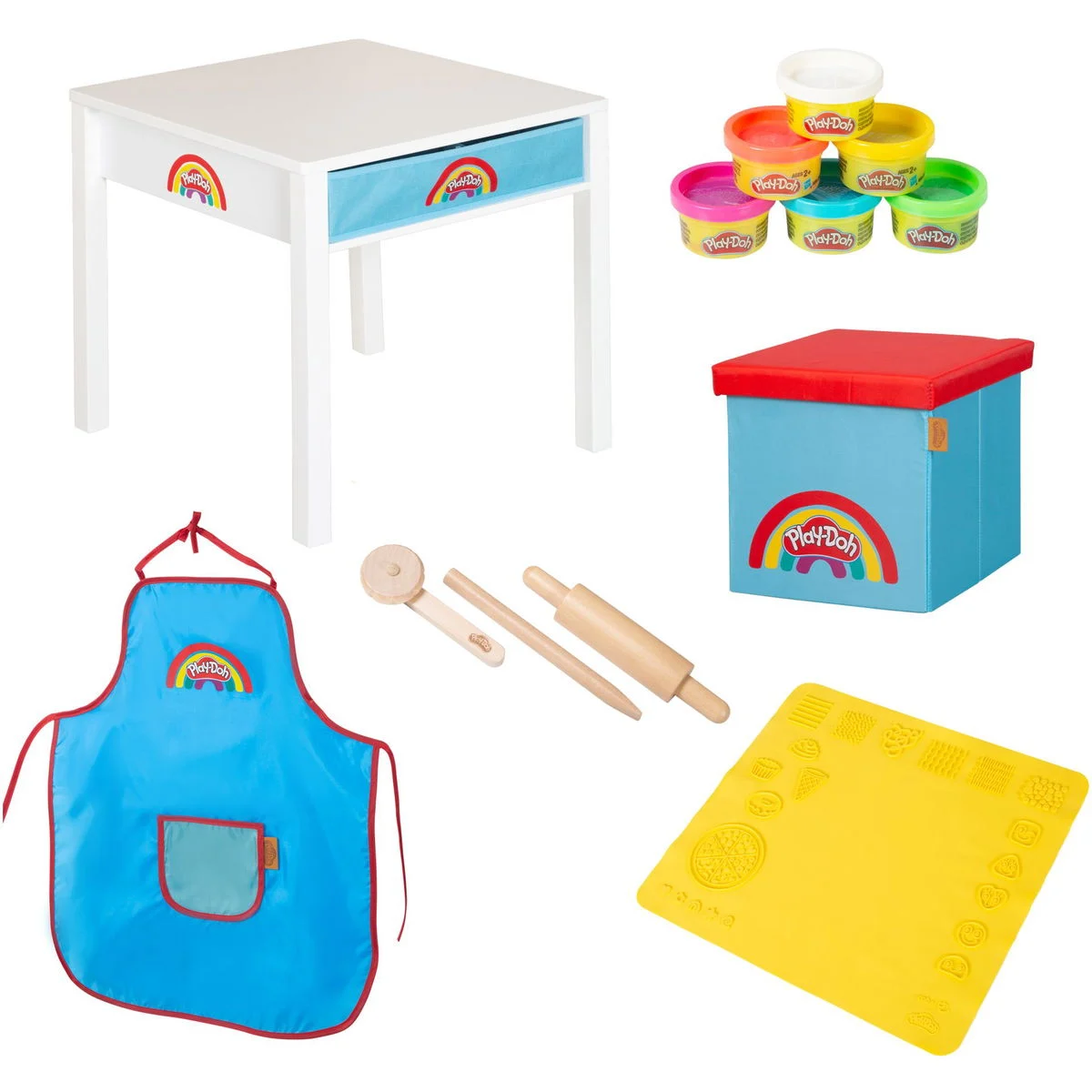 robax Play-Doh Basteltisch mit Hocker