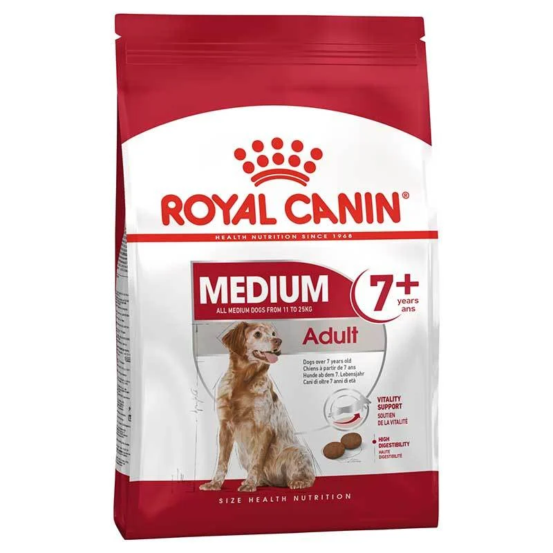 Royal Canin Adult +7 Medium Hundefutter 15Kg