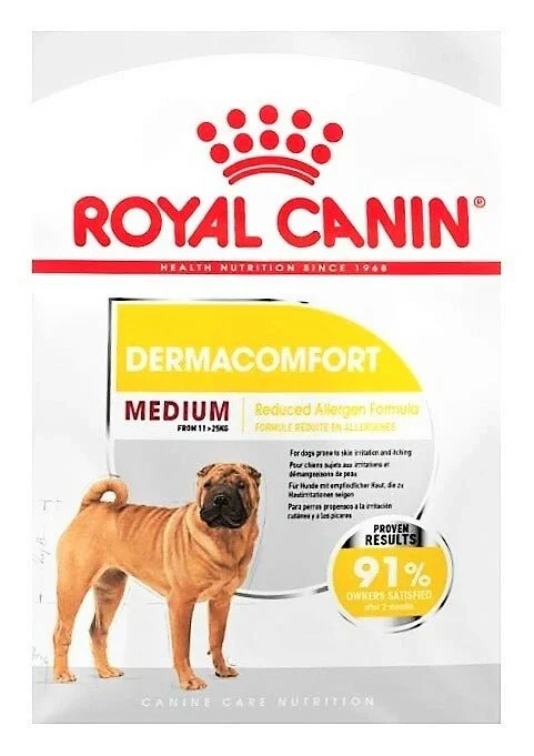 Royal Canin Adult Dermacomfort Medium Hundefutter 12Kg