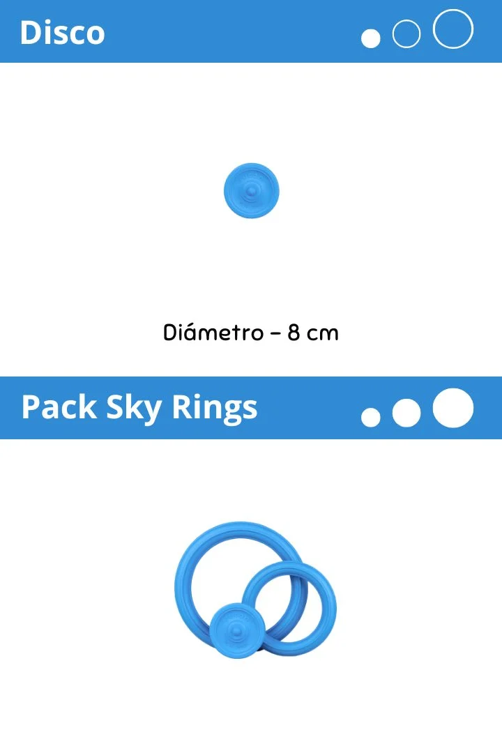 Rucan Sky Rings Juguetes Interactivos 3 stk