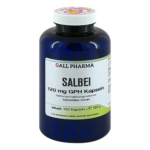 Salbei 120 mg GPH Kapseln, 360 St