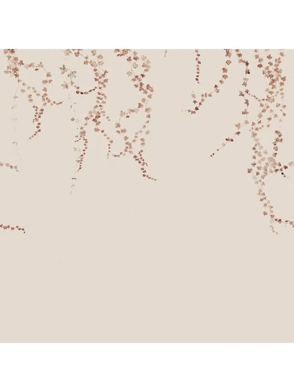 Sandberg Aralia Tapete - Burgundy