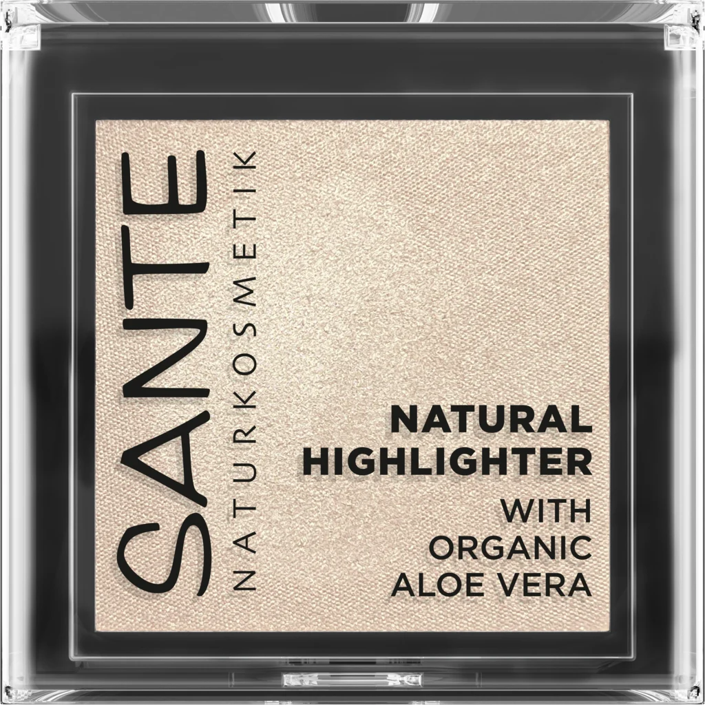 SANTE Natural Highlighter, 02 Glowy Rose (7 g)