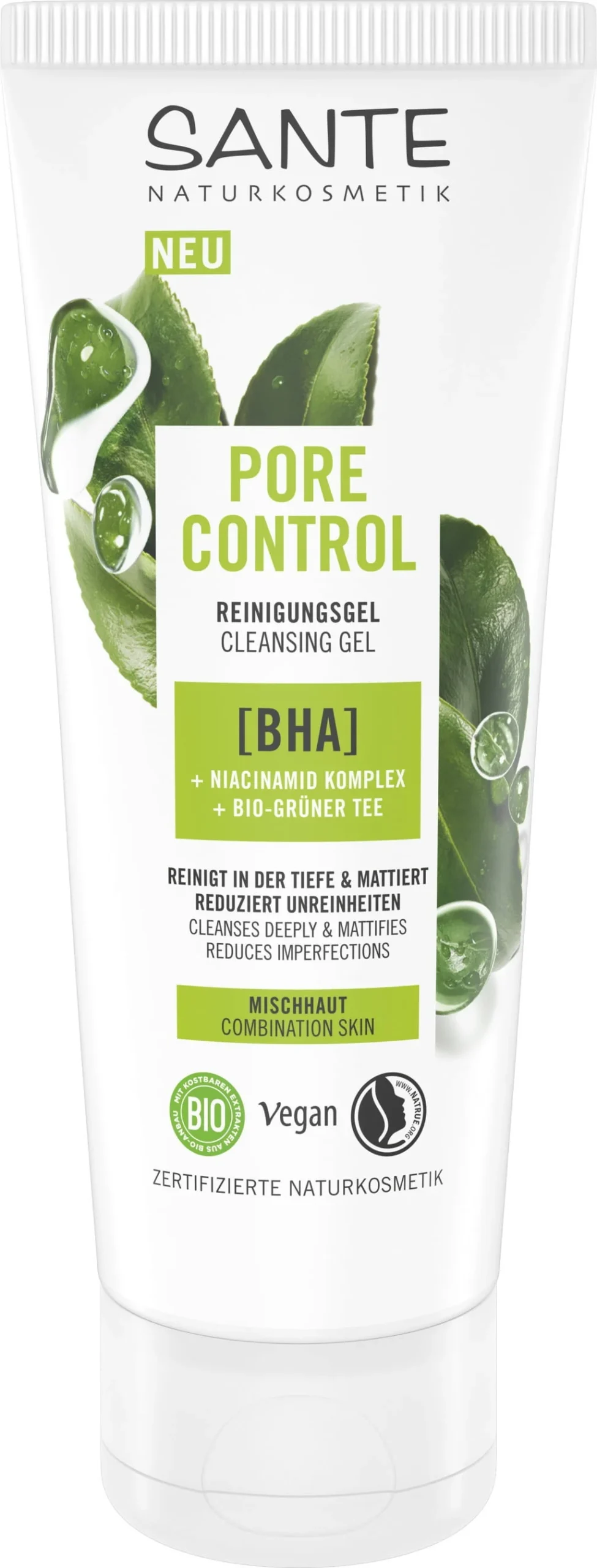 SANTE Pore Control Reinigungsgel, 100 ml