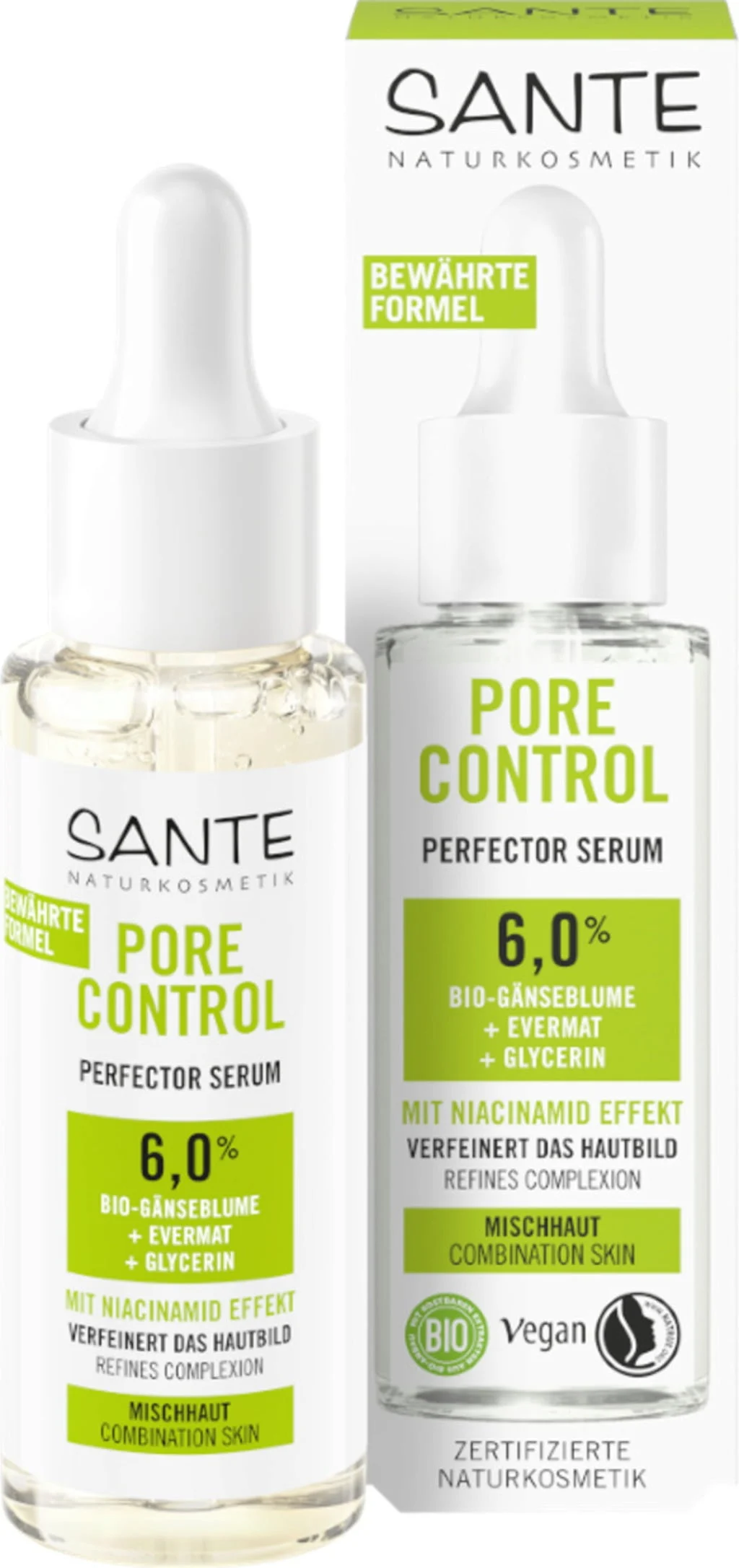 SANTE Pore Control Skin Perfector Serum, 30 ml