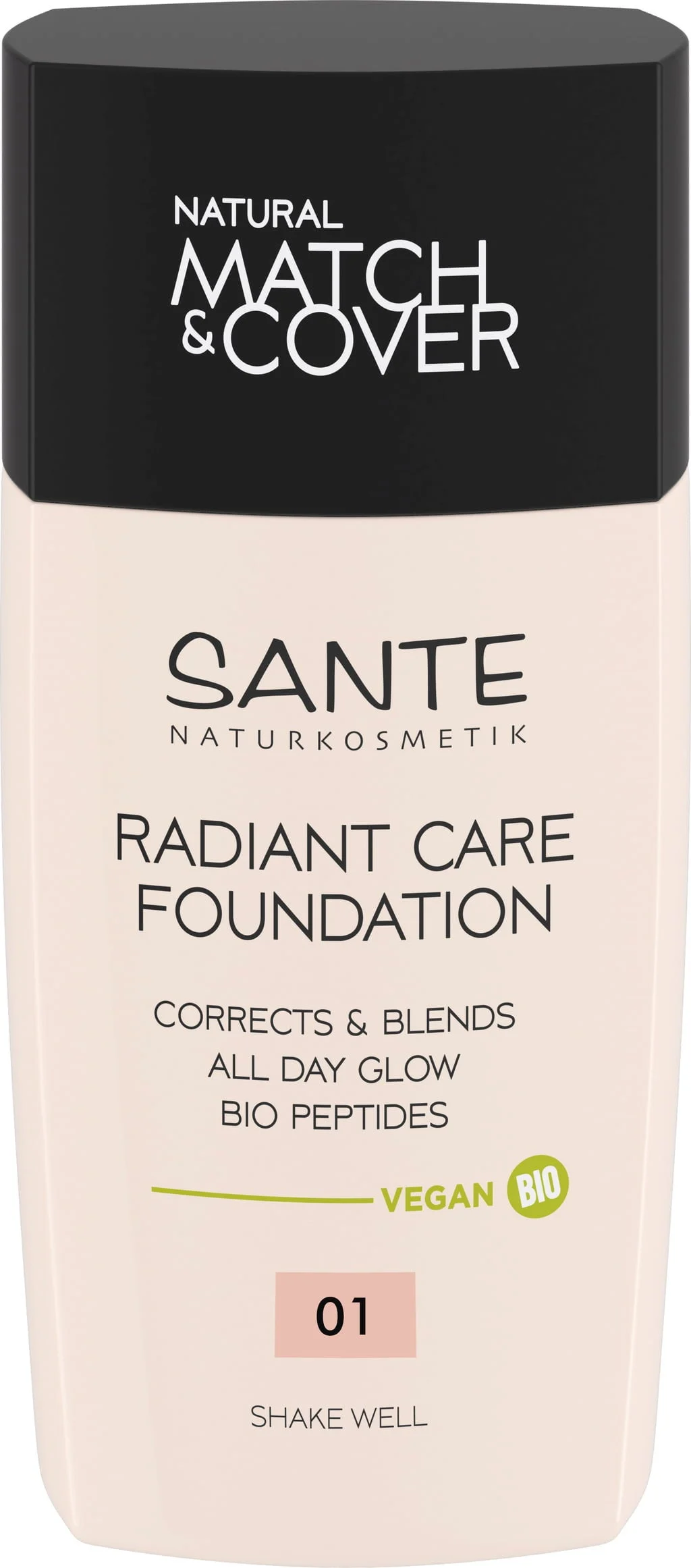 SANTE Radiant Care Foundation, 03 Neutral Linen (30 ml)