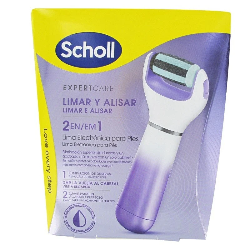 SCHOLL Elektronische Fußfeile 2 in 1