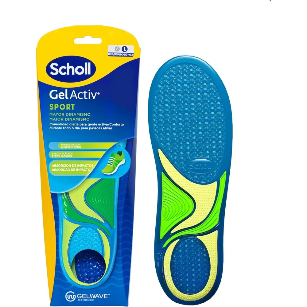 SCHOLL Gel Activ Sport Einlegesohle Herren Gr. 40 - 46,5