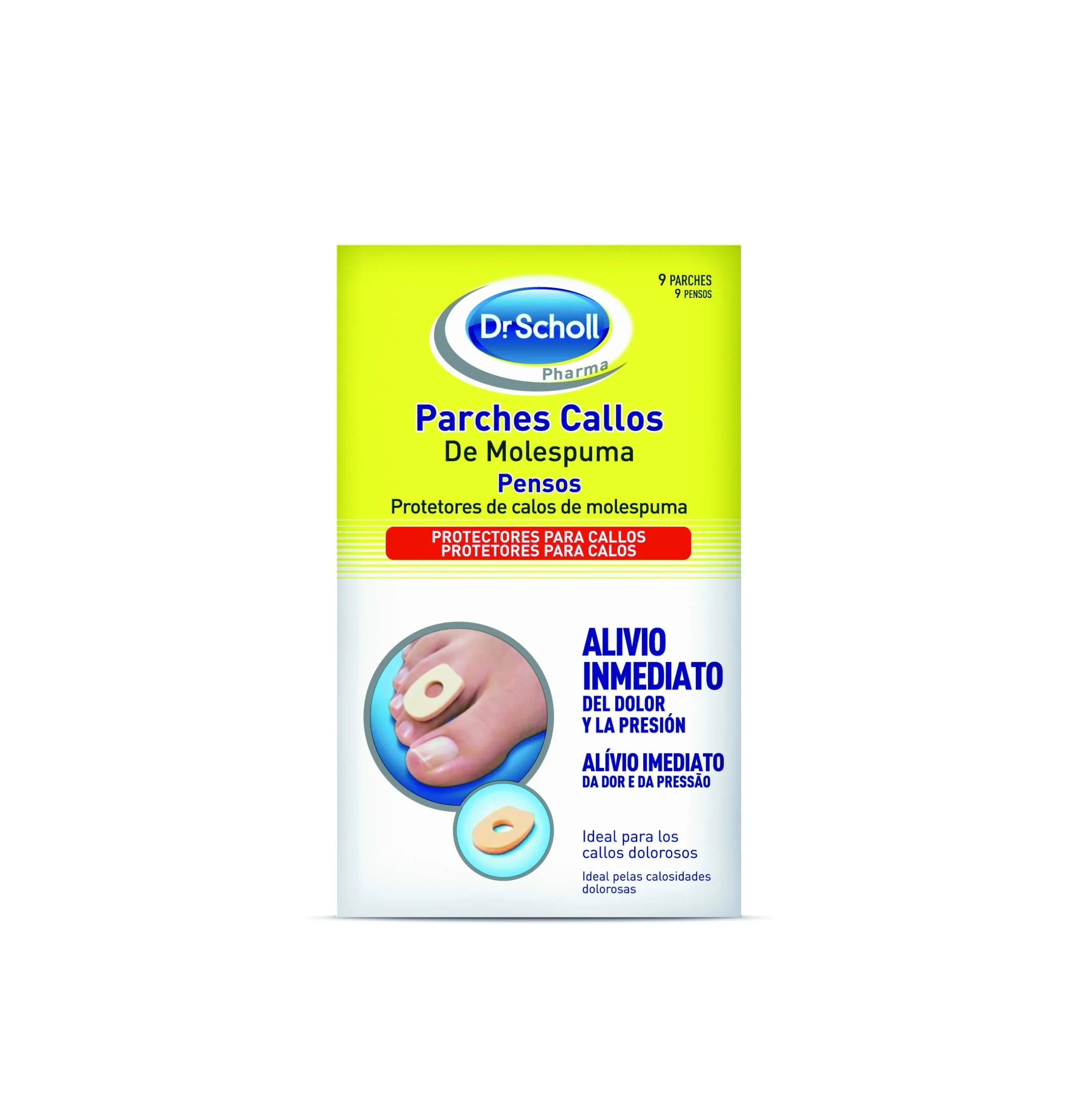 SCHOLL Hornhautpflaster Molespuma 9 Pflaster