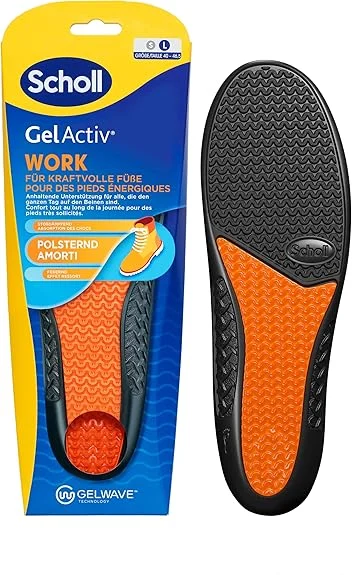 SCHOLL Professional Gel Activ Einlegesohle für Herren Gr. 40 – 46,5