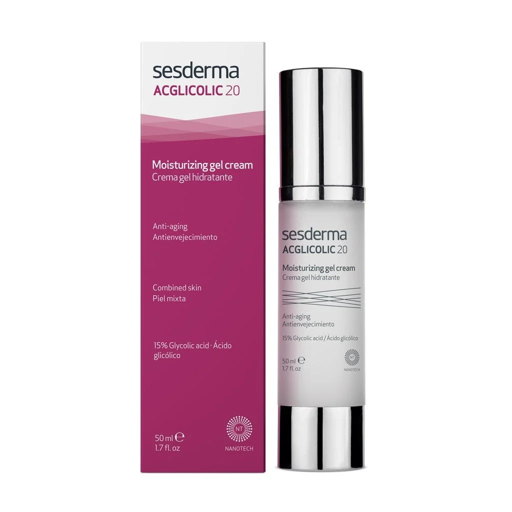 SESDERMA Acglicolic 20 Anti-Aging Feuchtigkeitsgel-Creme 50ml