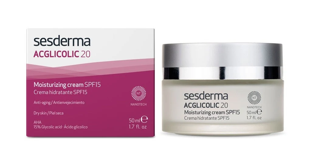 SESDERMA Acglicolic 20 Feuchtigkeitscreme SPF15 50ml