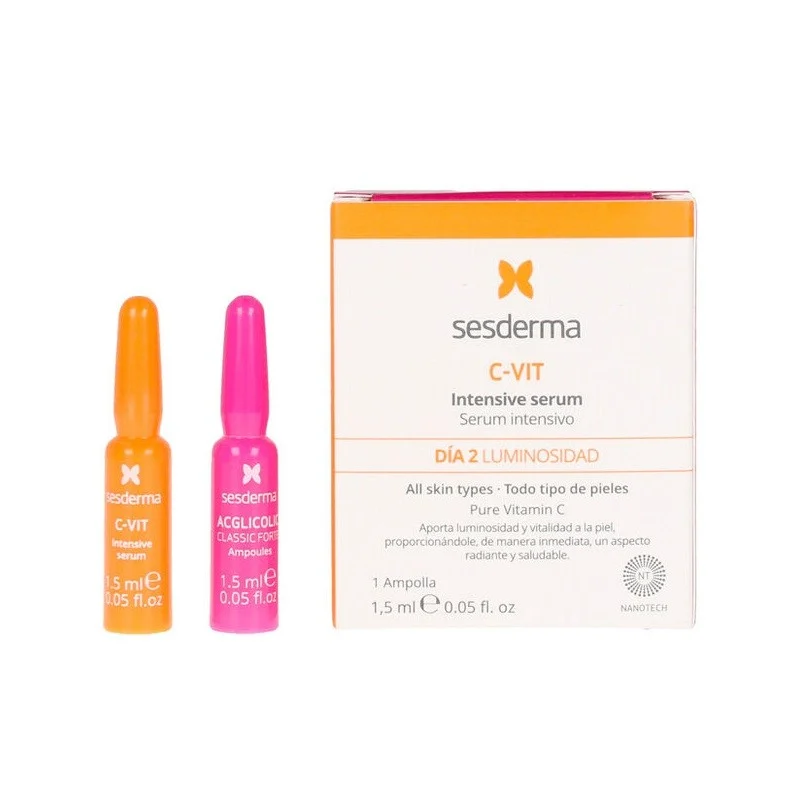 SESDERMA Flash Luminosity Behandlung (Peeling + Luminosity) 2 Ampullen