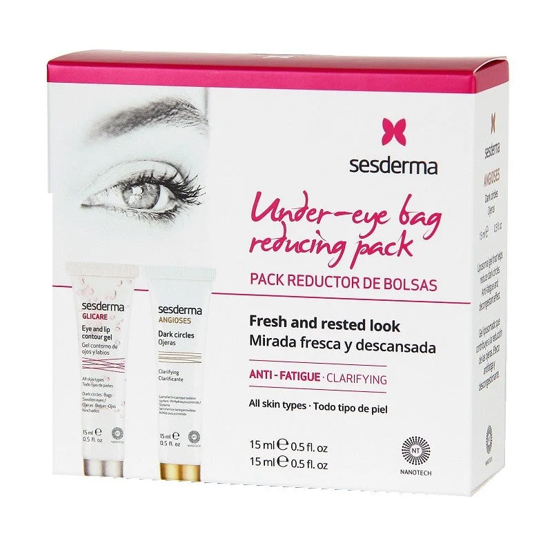 SESDERMA Glicare Augenkontur 15 ml und Angioses Augenringe-Gel 15 ml