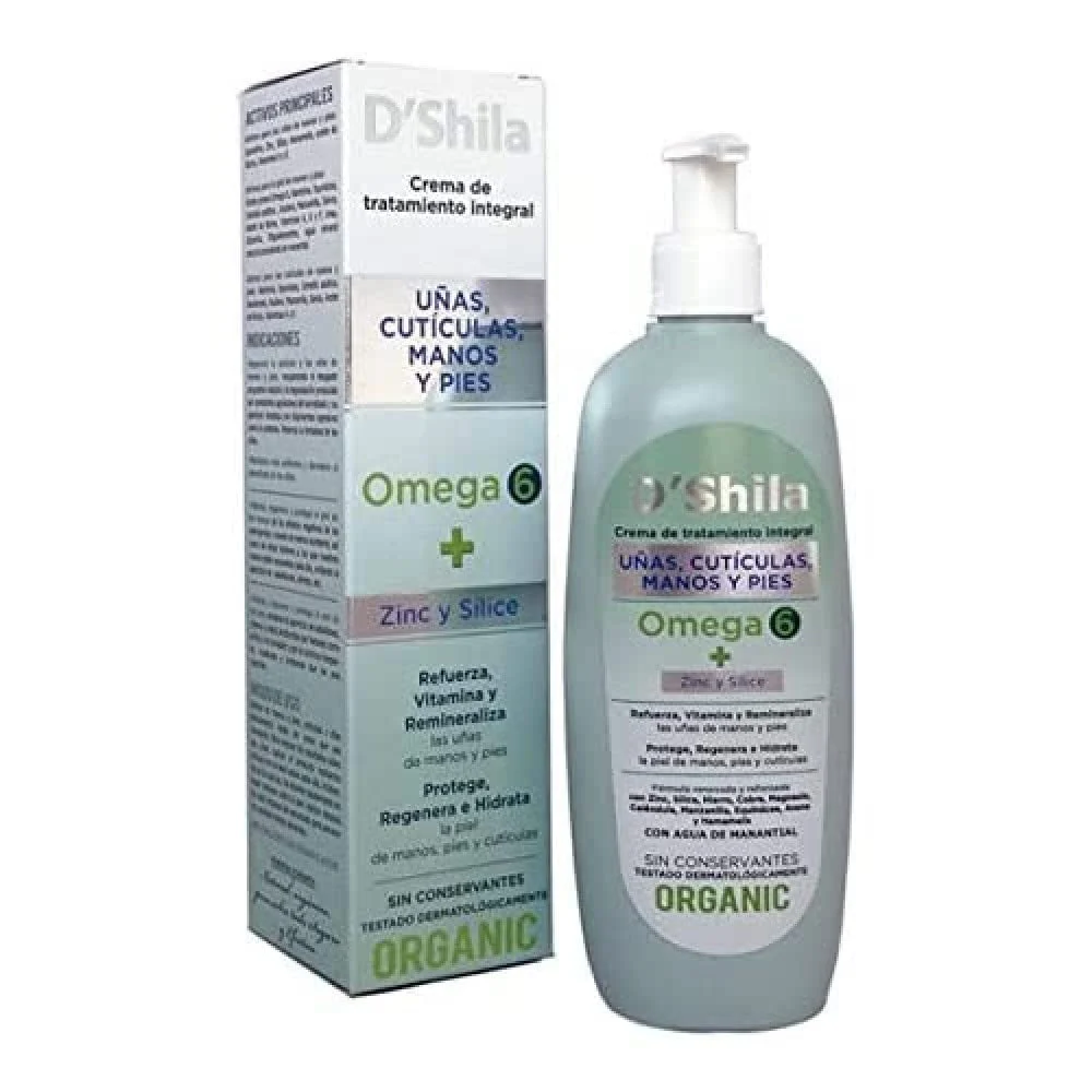 Shila Handcreme Nägel Nagelhaut und Füße Omega 6 250 ml