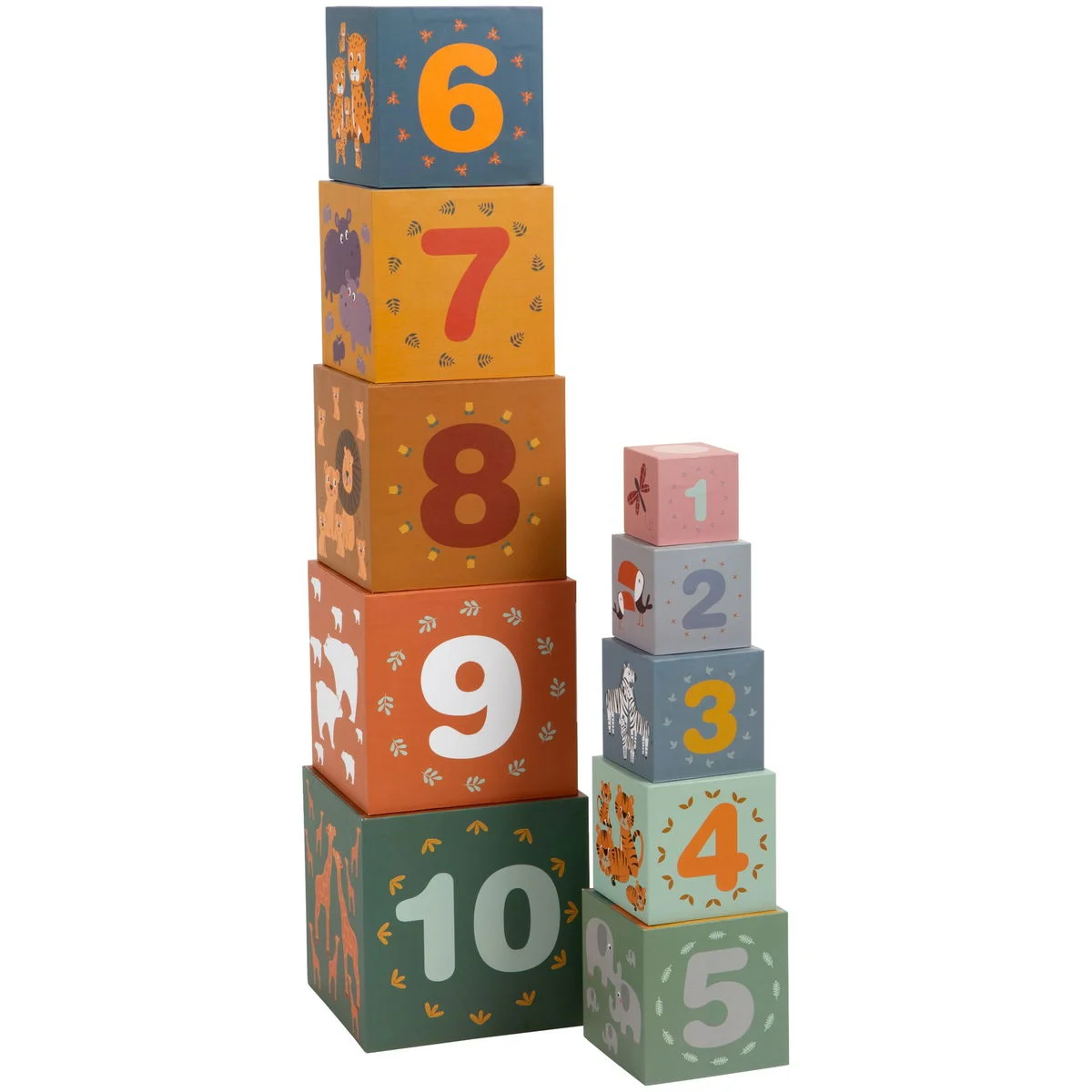 small footStapelwürfel Safari