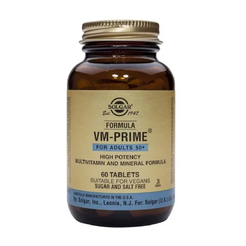 Solgar Vm Prime Erwachsene +50 (60 Tabletten)