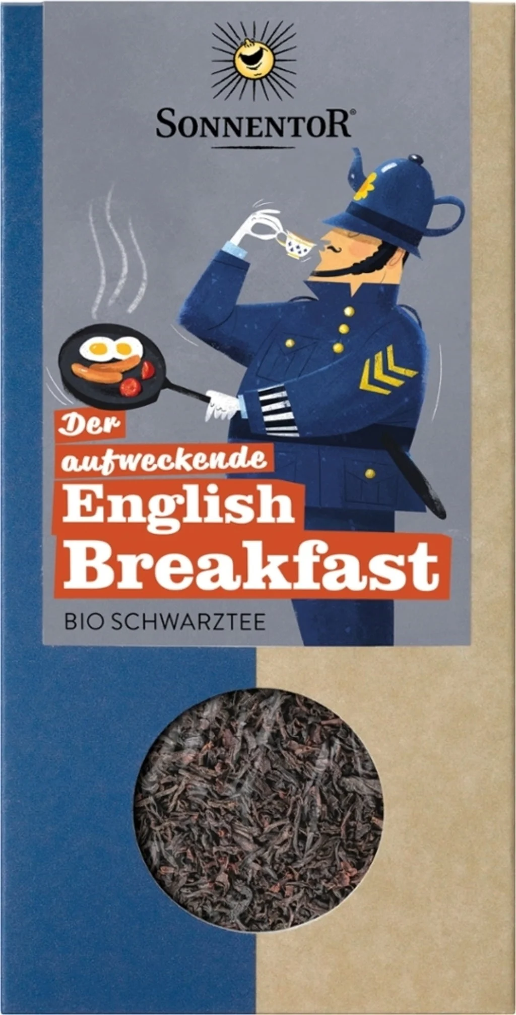 Sonnentor Der aufweckende English Breakfast Tee Bio, 18 Doppelkammerbeutel (32,40 g)
