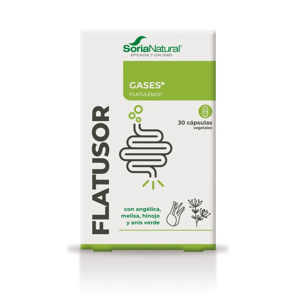 Soria Natural 17-C Flatusor 30 Kapseln mit verlängerter Wirkstofffreisetzung