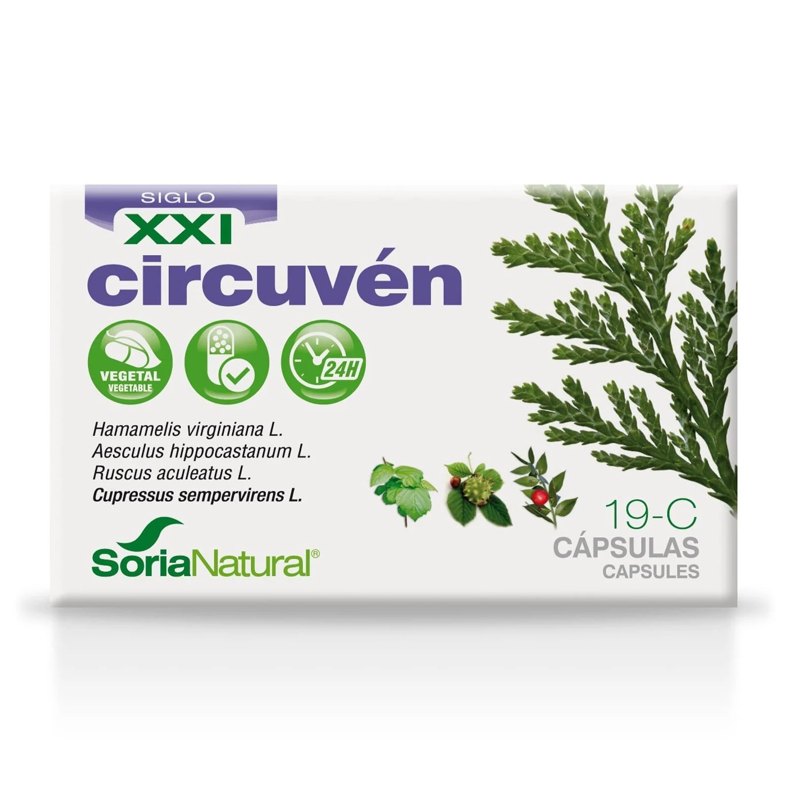 Soria Natural 19-C Circuven 30 Kapseln