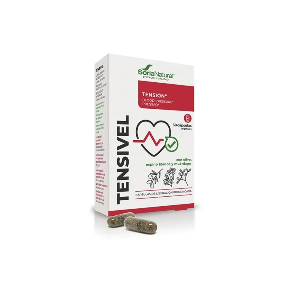 Soria Natural 21-C Tensivel 600 mg 30 Kapseln