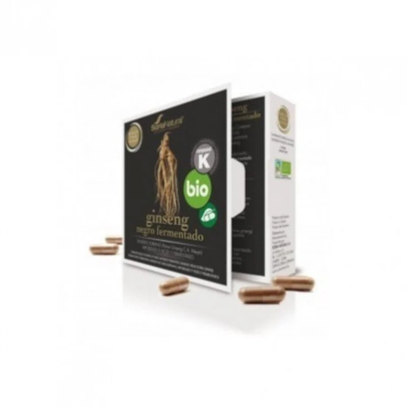 Soria Natural Fermentierter schwarzer Ginseng 24 Kapseln