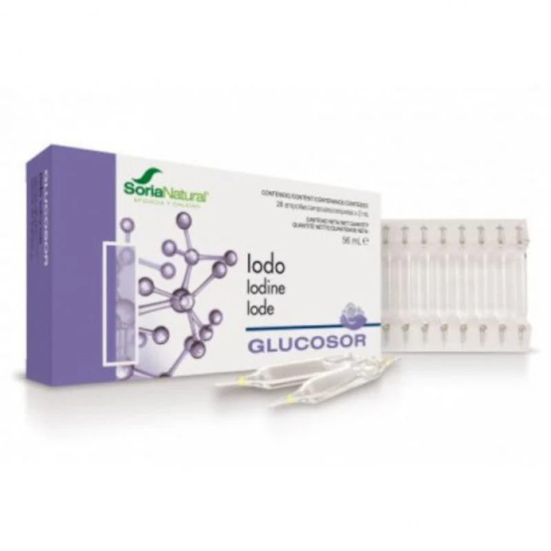 Soria Natural Glucosor Jod 2 ml 28 Fläschchen