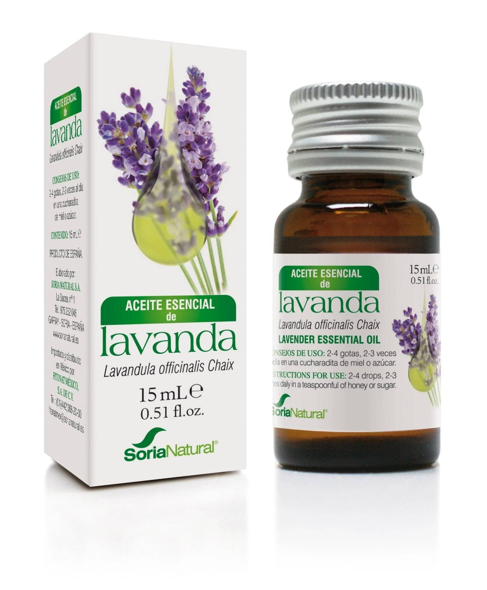 Soria Natural Lavendelessenz 15 ml