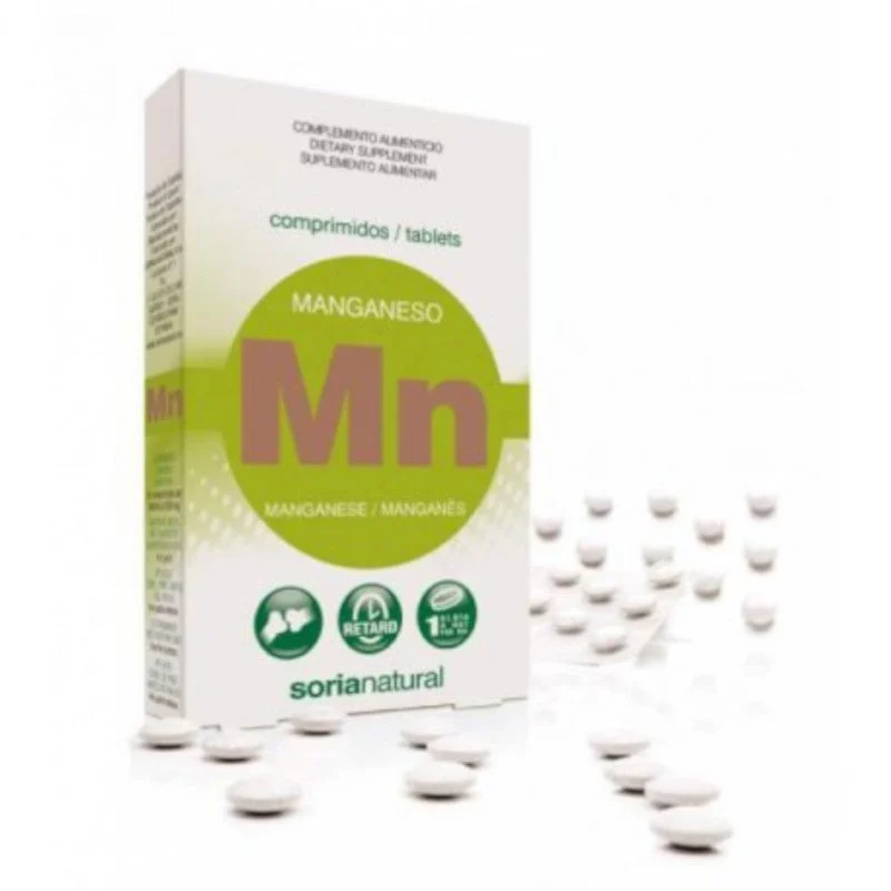 Soria Natural Mangan 200 mg 24 Tabletten Retard