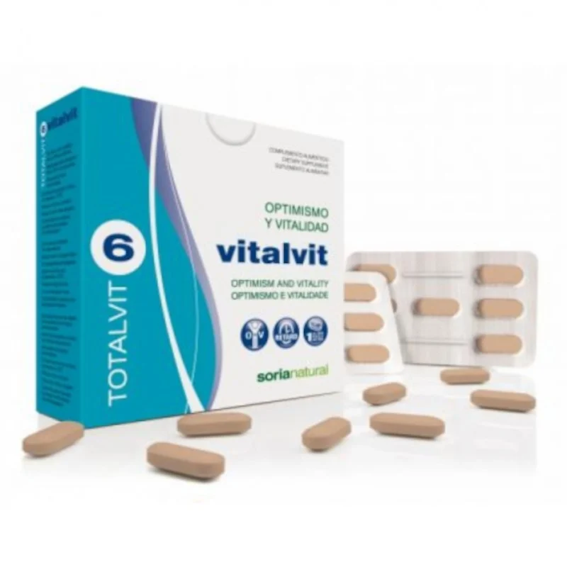 Soria Natural Totalvit 6 Vitavit 910 mg 28 Tabletten