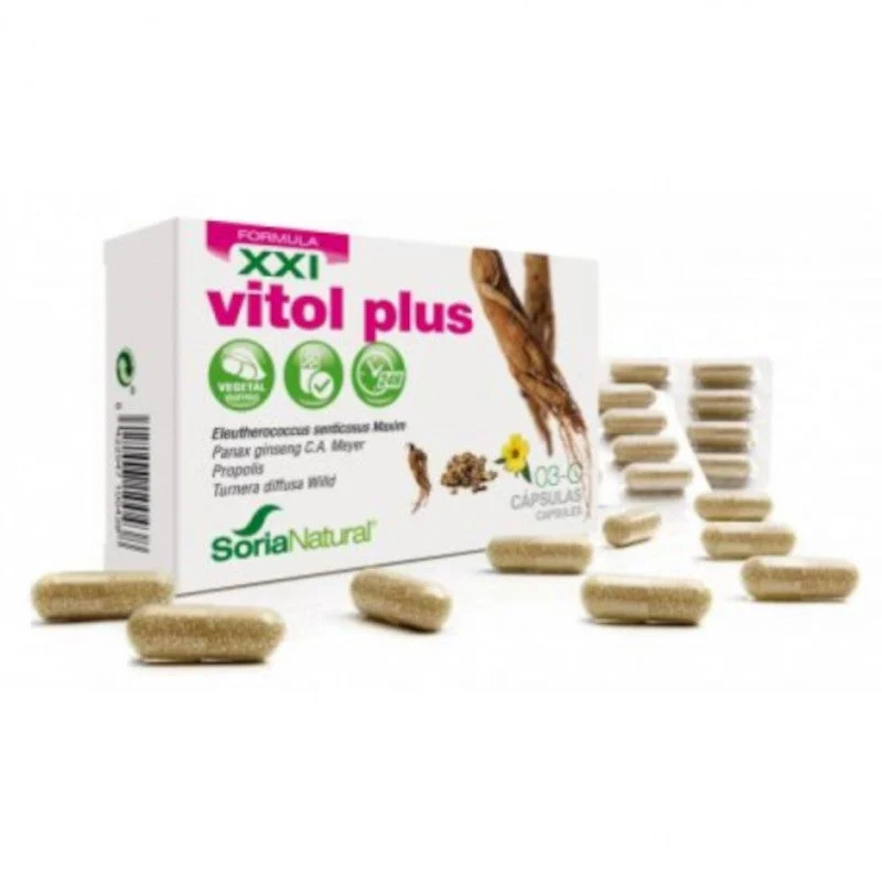 Soria Natural XXI 3-C Vitol Plus 30 Kapseln