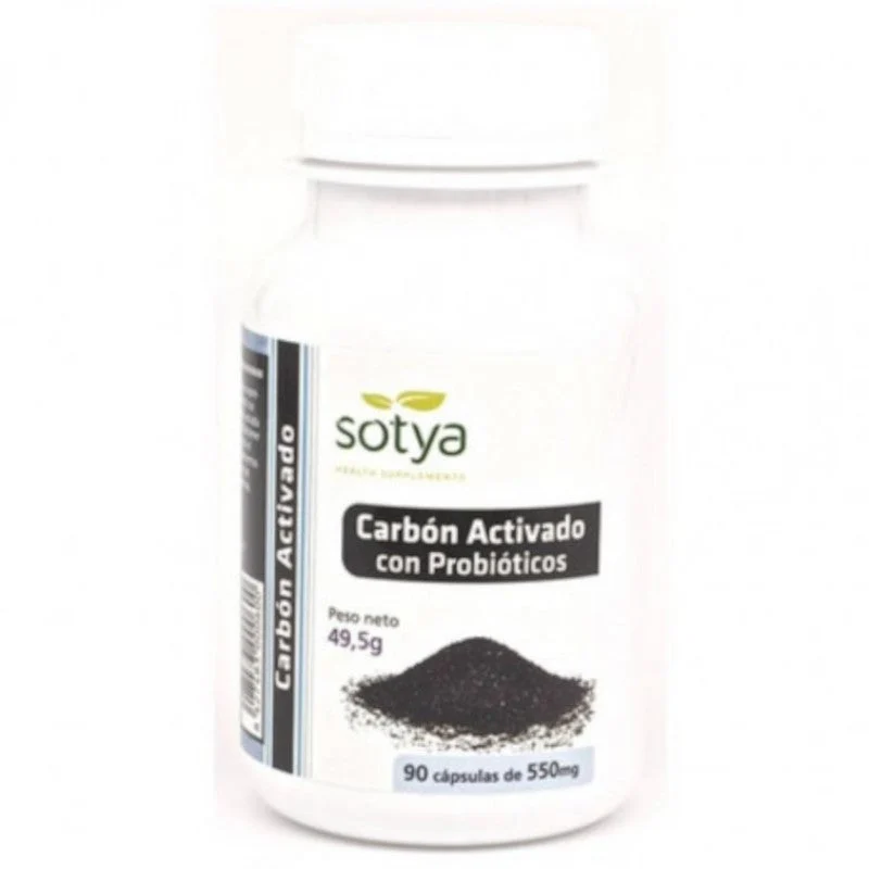 Sotya Beslan Aktivkohle mit Probiotika 90 Kapseln