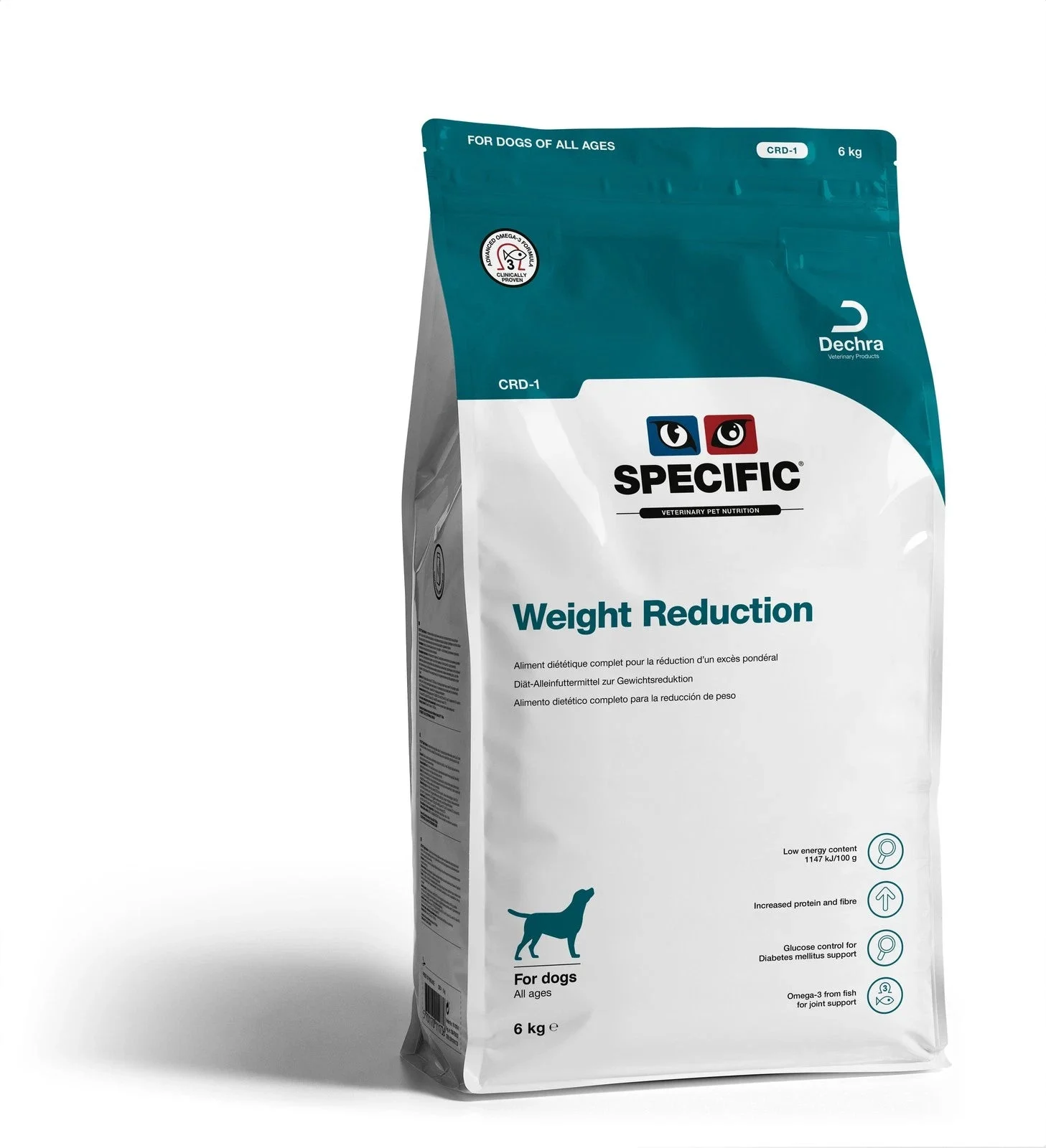 Specific Canine Adult CRD1 Reducción de Peso Croquetas 6kg