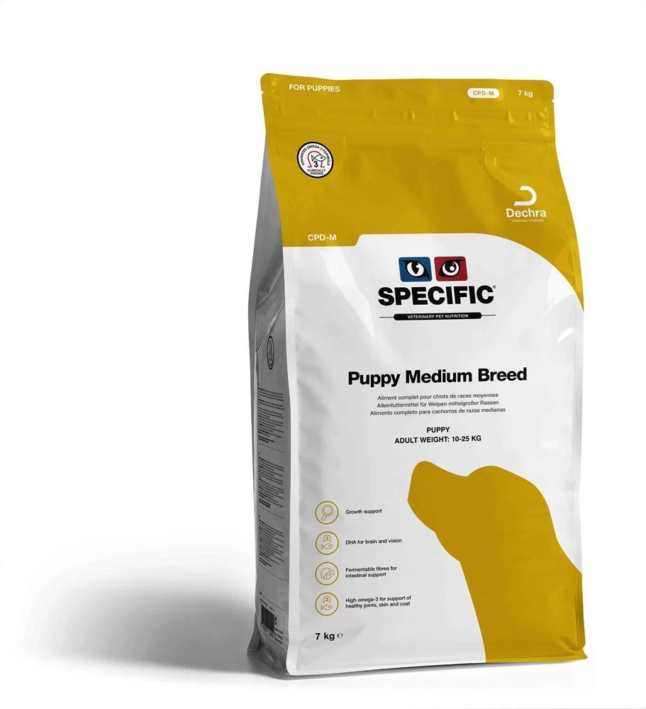 Specific Canine Puppy CPD-M Medium Breed Trockenfutter 7Kg