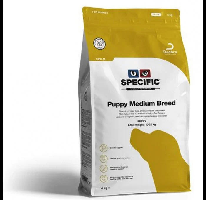 Specific CPD-M Puppy Medium Breed Trockenfutter 12Kg