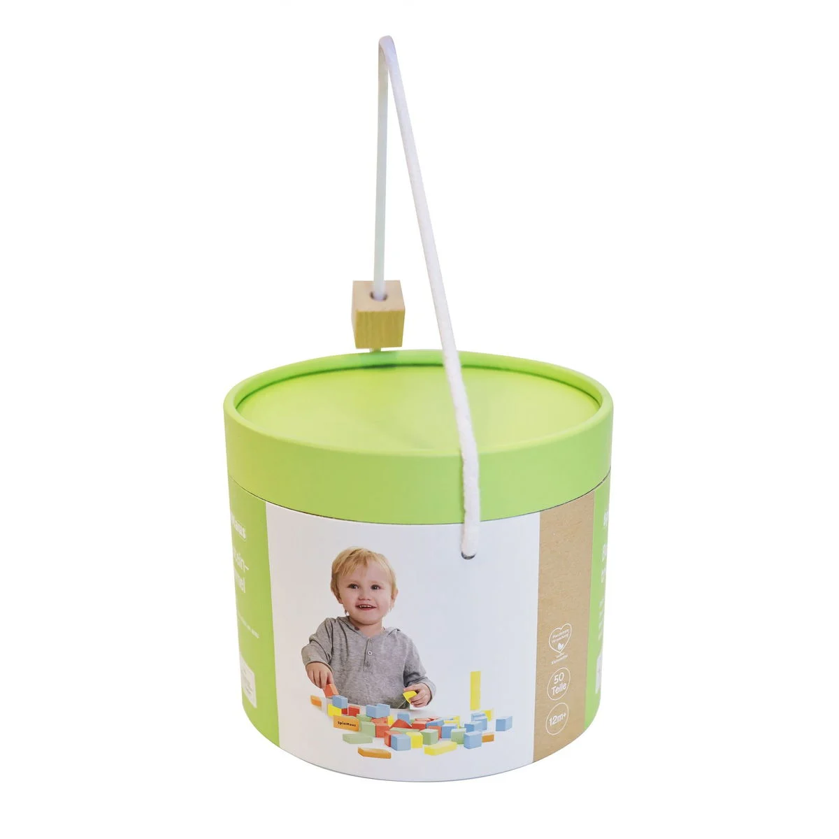 SpielMaus Bauklötze bunt 50-teilig