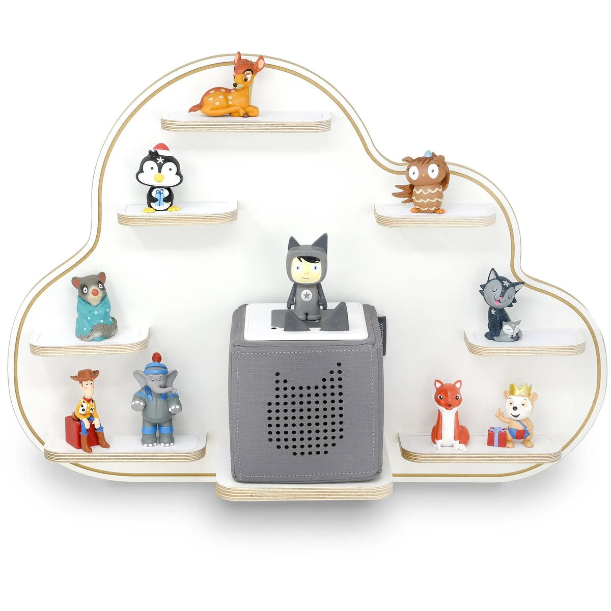 stadteckenRegal für Toniebox zum Aufhängen Wolke