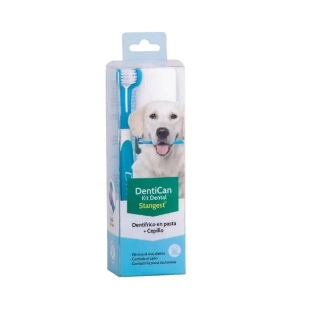 Stangest Kit Dental Cepillo + Pasta für Hunde 100ml