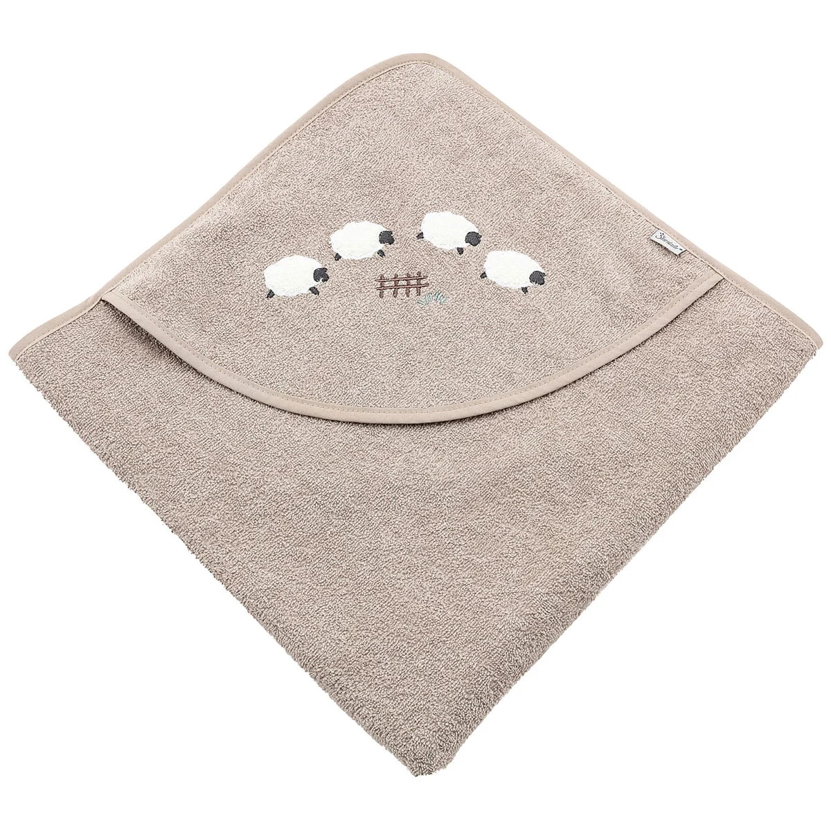 SterntalerKapuzenbadetuch 80x80 cm Flocke