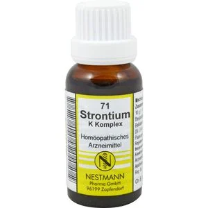 STRONTIUM K Komplex Nr.71 Dilution 20 ml