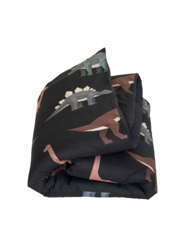 Studio Ditte Bettbezug - Dinosaurier - 140 x 200 cm - Dunkel
