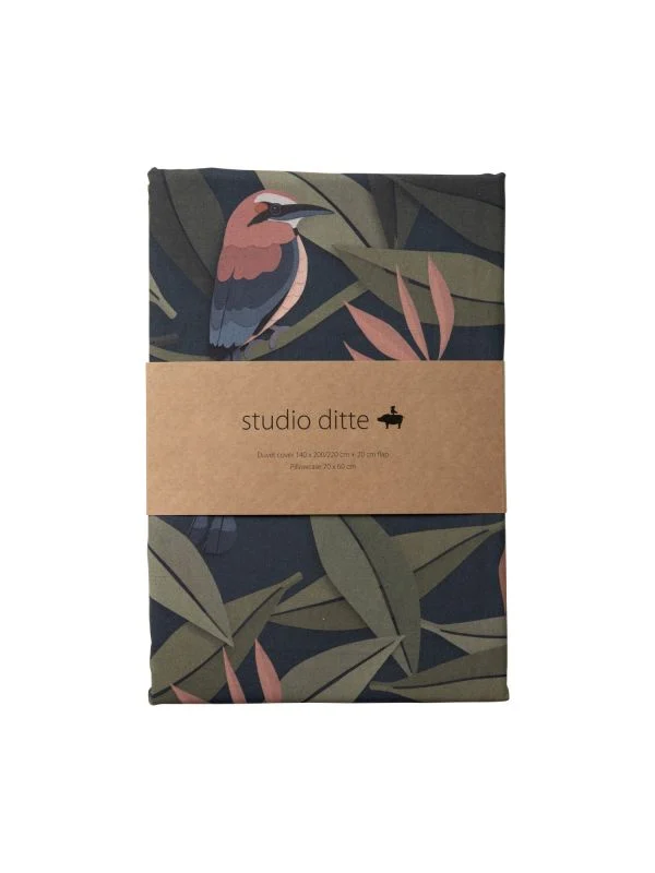 Studio Ditte Bettbezug - Vogel - 140 x 220 cm - Blau