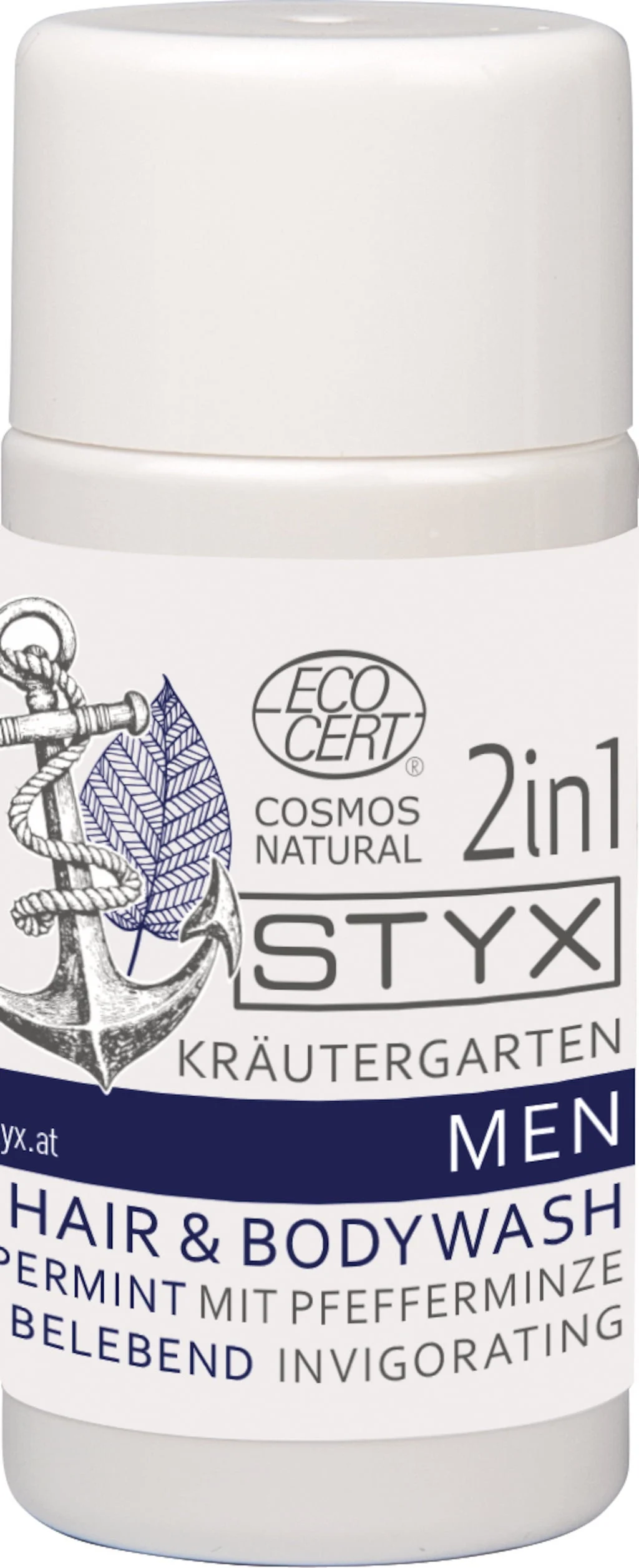 STYX Kräutergarten MEN 2in1 Hair & Body Wash, 30 ml