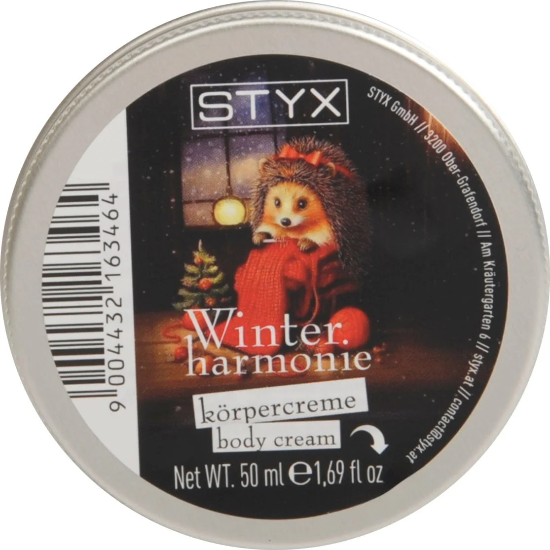 STYX Winterharmonie Körpercreme, 50 ml