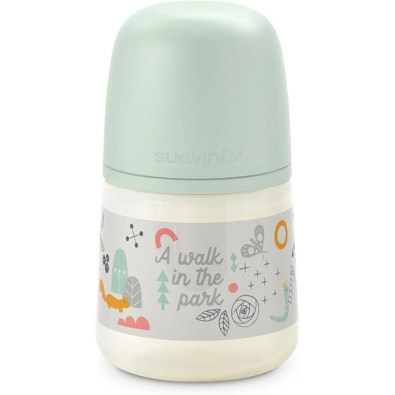 SUAVINEX Classic Babyflasche 150ml T1M (Walk Green)